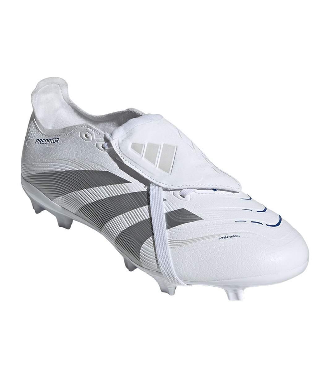 Chaussures À Crampons Pour Terrain Ferme Predator League Homme Blanc Argenté Adidas-1