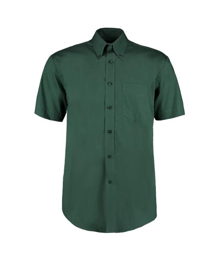 Kustom Kit Mens Short Sleeve Corporate Oxford Shirt (White)