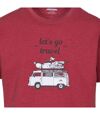 Trespass Mens Motorway T-shirt (Red Marl) - UTTP4298