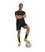 Mens Challenger Training Performance Shorts Black White Under Armour-4