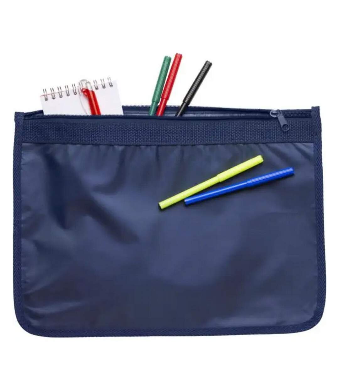 Pochette Zippée Allegro 35 Cm X 26,3 Cm X 0,2 Cm Bleu Marine L-Merch-2