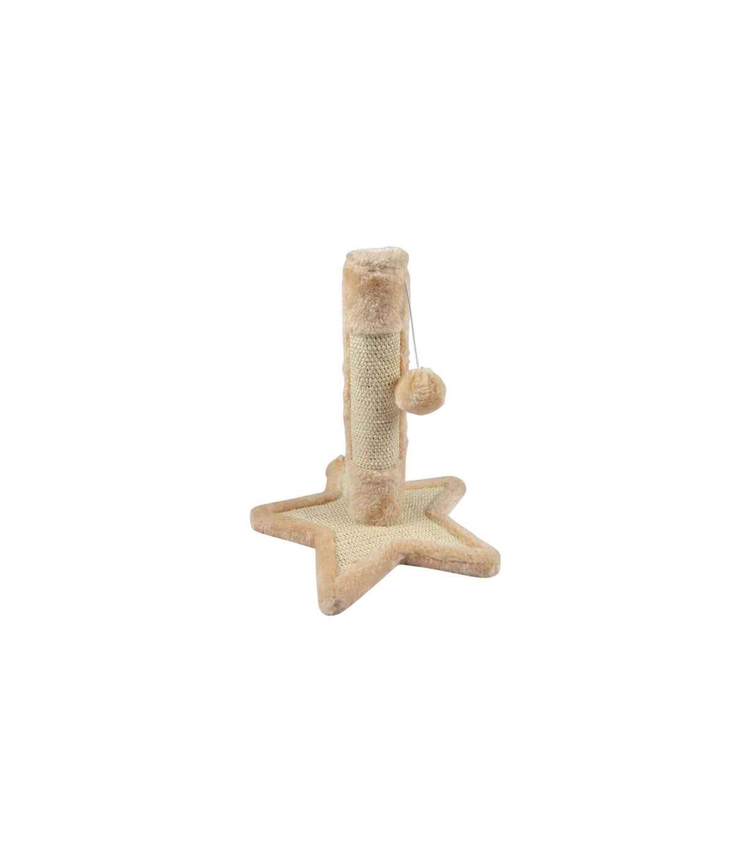 Arbre à Chat avec Socle Étoile 33cm Écru-1
