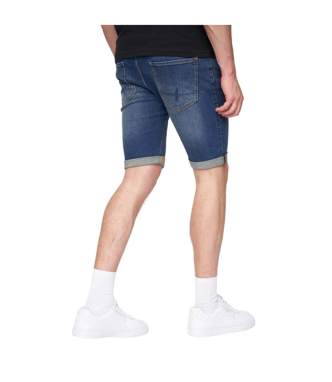 Short flex homme délavé à la pierre ponce Henleys-2