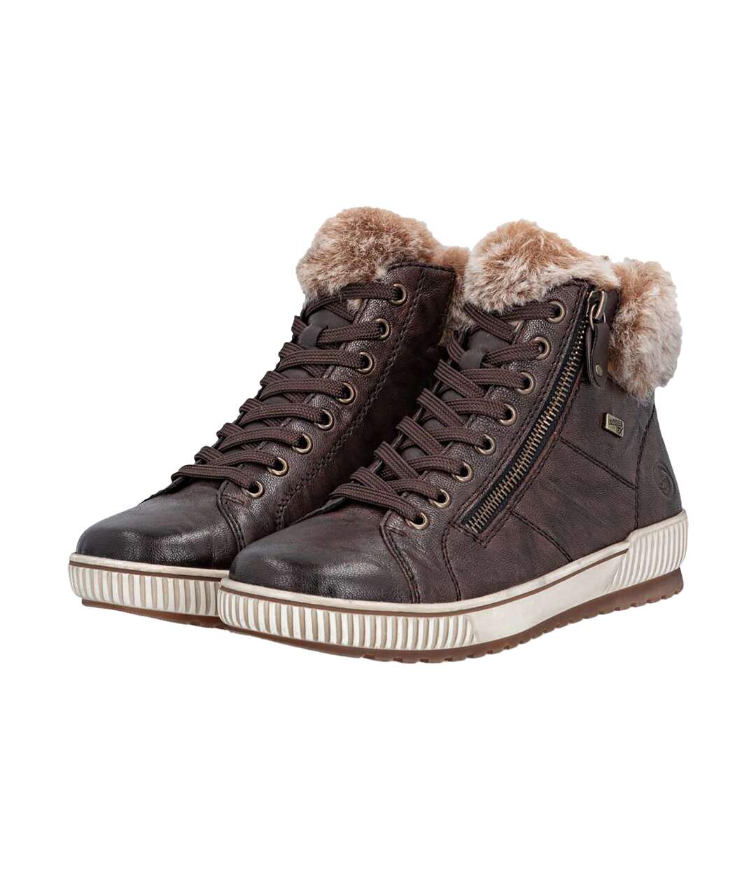 Basket Montante Cuir Remonte Ottawa-3