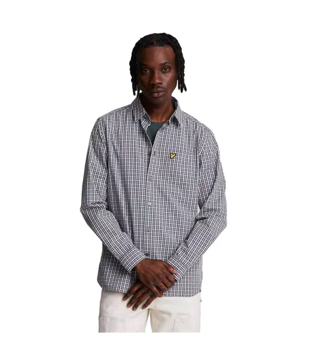 Chemise À Boutons Homme Bleu Lyle & Scott