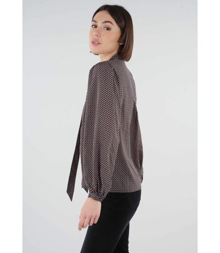 Blouse imprimé géométrique ANIELA