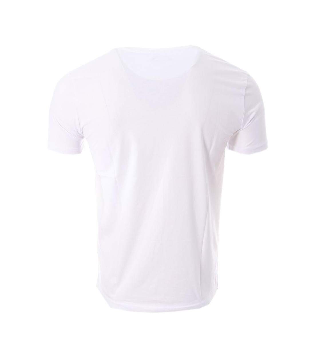 T-shirt blanc homme best mountain 1013 - l-2
