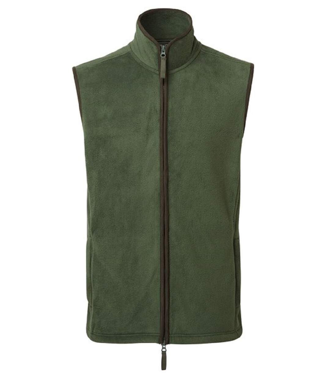 Gilet polaire sans manches - Homme - PR803 - vert mousse-1