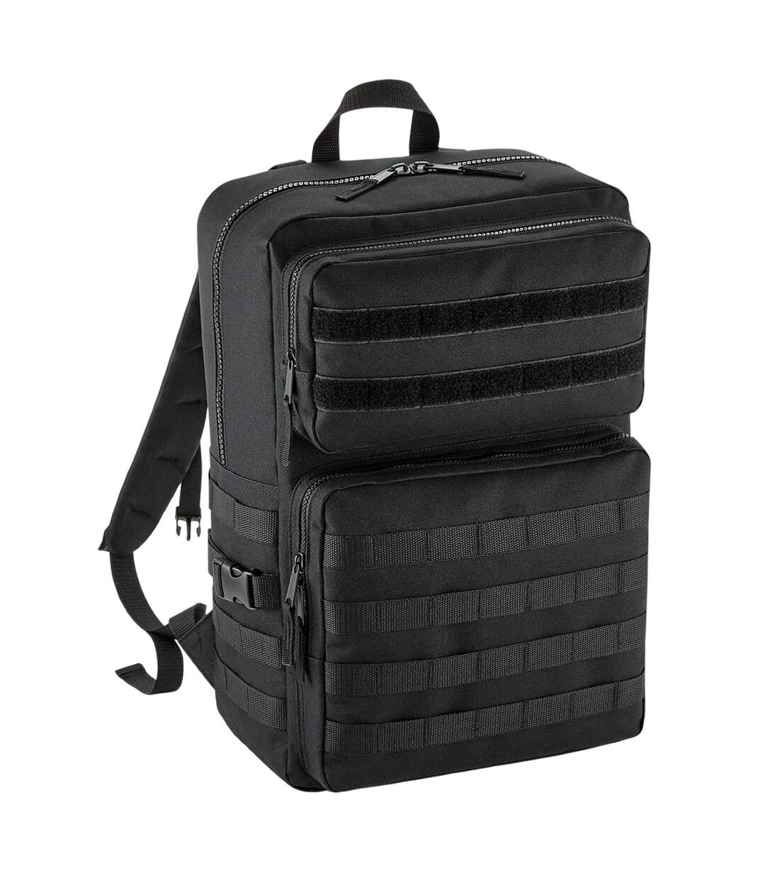 Sac à dos molle tactical taille unique noir Bagbase-1