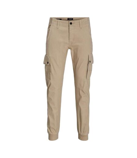 Pantalon À Poches Homme Blanc Cassé Jack And Jones