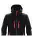 Veste Softshell Patrol Homme Noir Rouge Vif Stormtech-2
