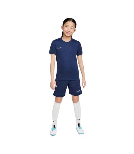 Childrens/kids Academy 25 Dri-fit Shorts Navy Blue Nike