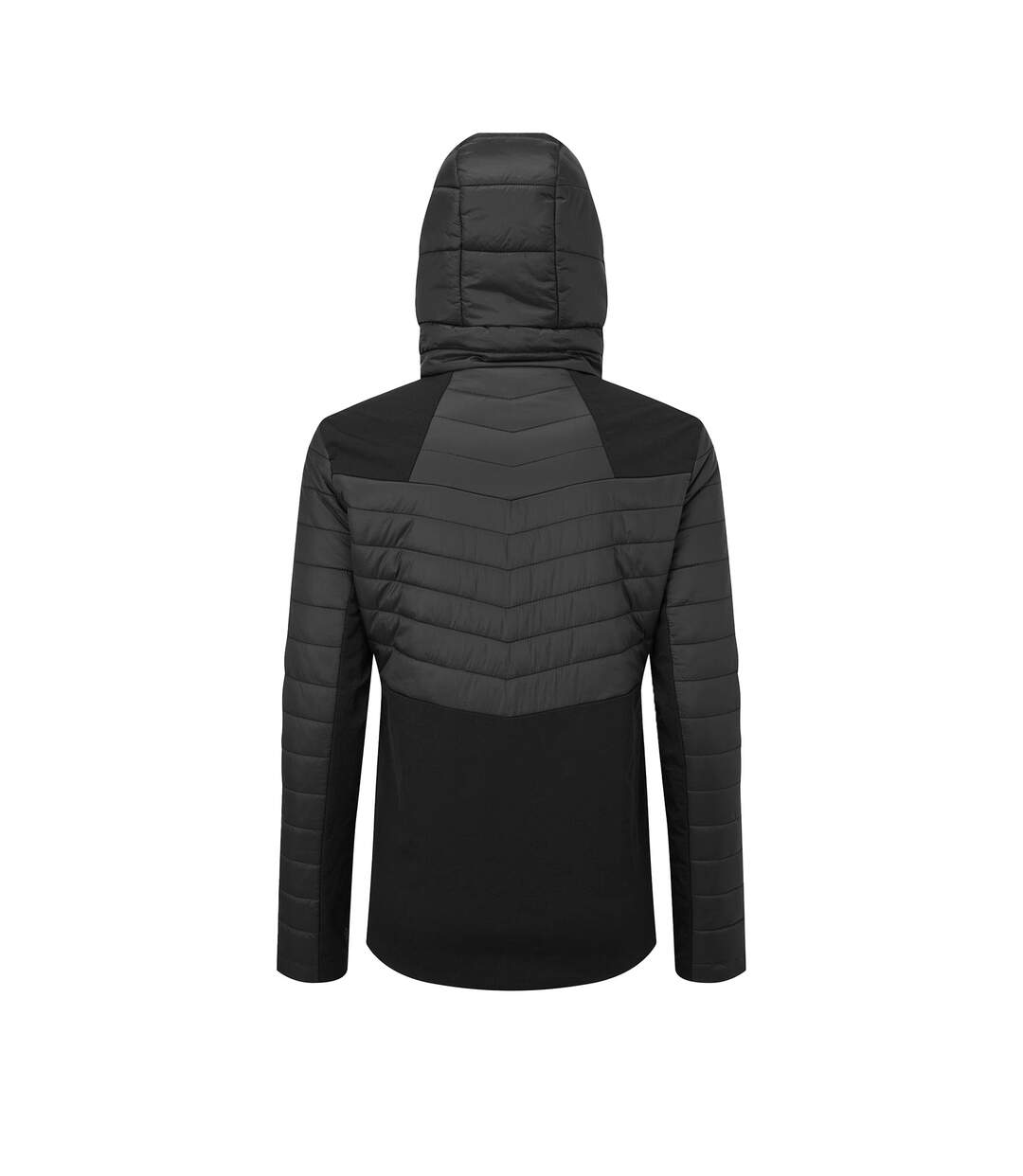 Womens/ladies hybrid insulated jacket black TriDri