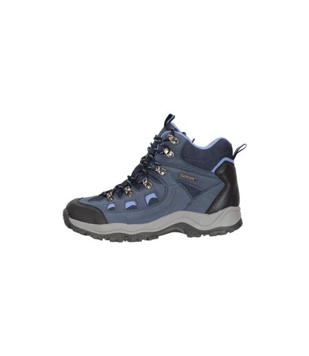 Womens/ladies Adventurer Waterproof Walking Boots Navy Mountain Warehouse