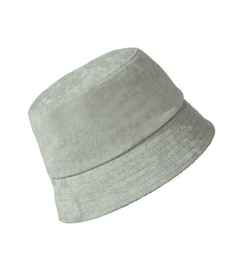 Terry towel bucket hat almond green Native Spirit