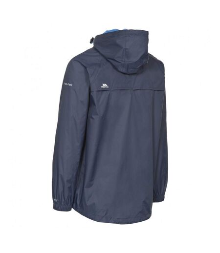 Trespass Adults Unisex Qikpac Packaway Waterproof Jacket (Navy) - UTTP433
