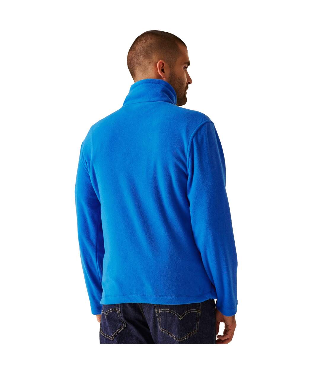 Veste Polaire Micro Homme Bleu Oxford Regatta-4