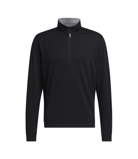 Adidas Mens Quarter Zip Sweatshirt (Black) - UTRW9769