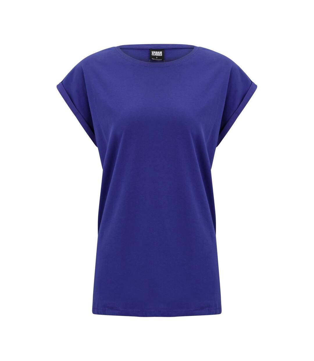 T-shirts Prepack Femme Blanc Bleu-violet Urban Classics-3