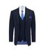 D555 Veste De Costume Cintrée Et Extensible Ted Homme Bleu Marine Duke-3
