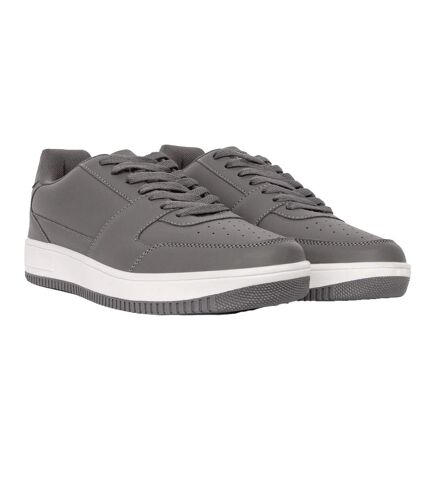 Baskets casimiro homme gris Crosshatch