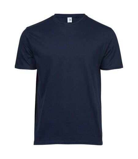 Mens power t-shirt navy blue Tee Jays