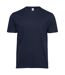 T-shirt power homme bleu marine Tee Jays