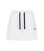 Womens/ladies Jersey Shorts White Lazy Jacks-1