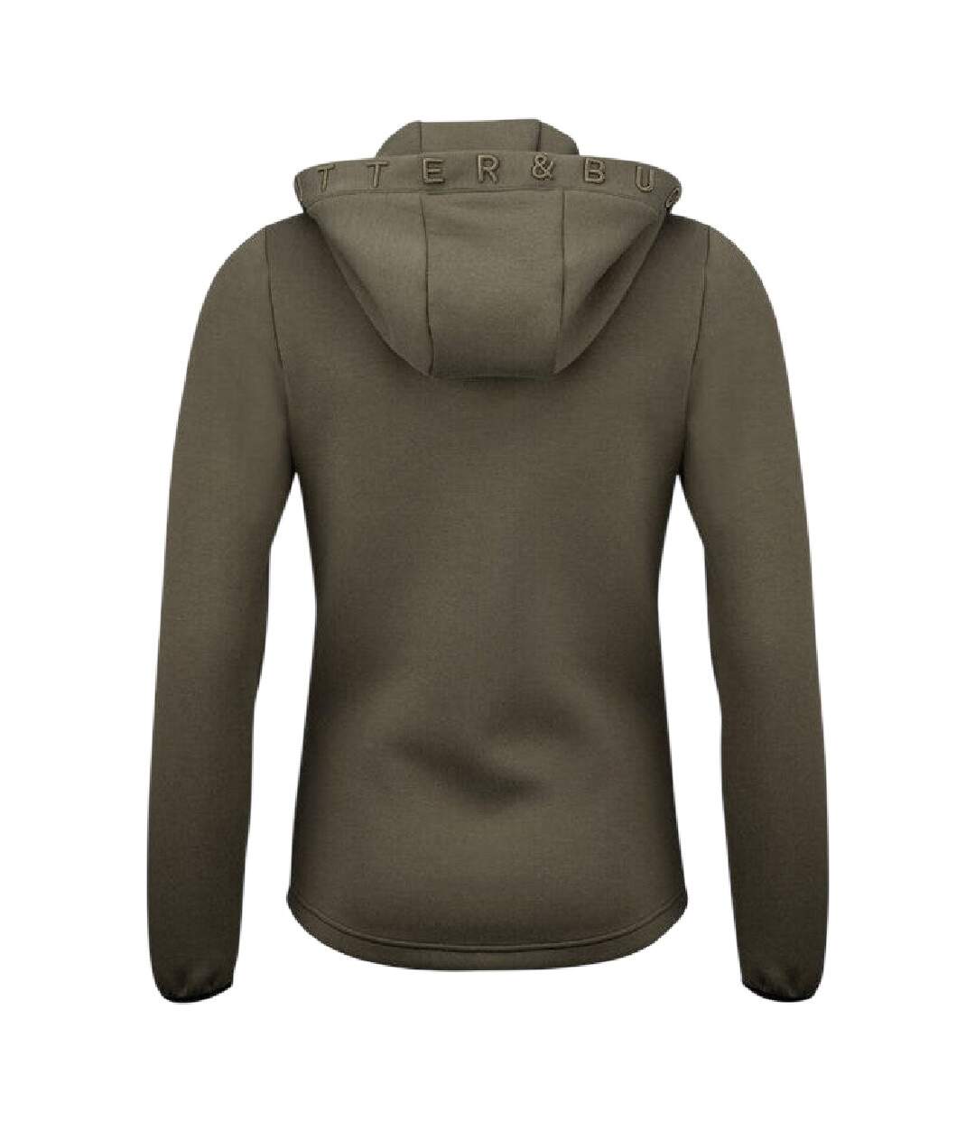 Womens/ladies Pemberton Lightweight Full Zip Hoodie Ivy Green Cutter & Buck-2