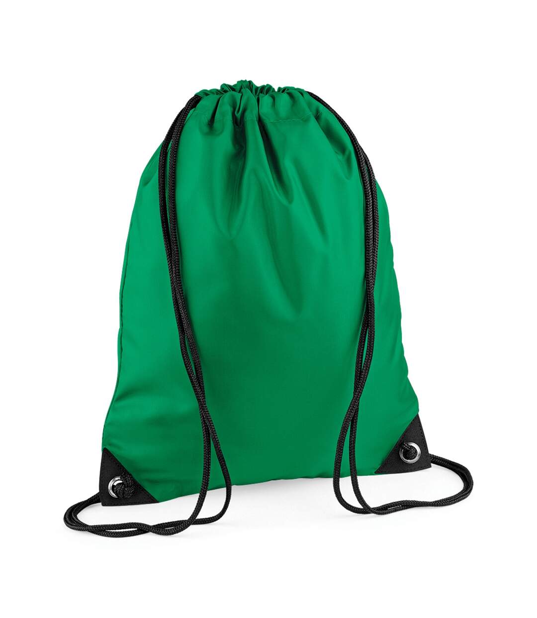 Premium Drawstring Bag One Size Kelly Green Bagbase-1