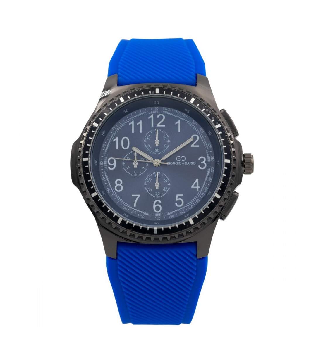 Montre Homme Silicone Couleur Bleu GIORGIO