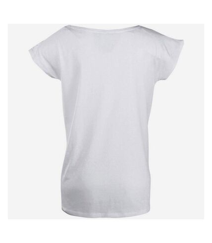 SOLS Womens/Ladies Marylin Long Length T-Shirt (White) - UTPC297