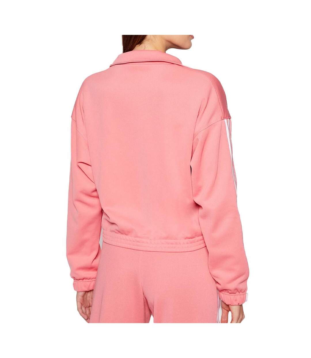 Veste de survêtement Rose Femme Adidas Tracktop - 34-2