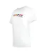 Womens/ladies Logo Colour Block T-shirt White Love Moschino-3