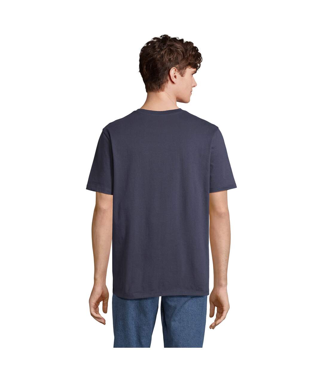 T-shirt Legend Adulte Bleu Marine Français SOLS-3