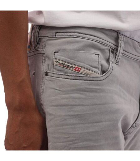 Mens 1979 Sleenker Low Rise Skinny Jeans Grey Diesel