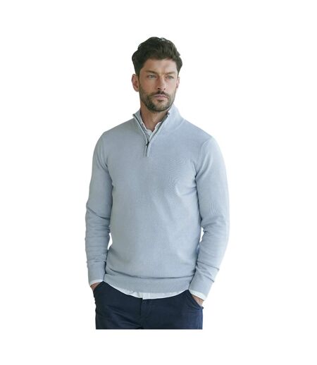 Sweat Homme Gris Clair Chiné Henbury