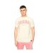 Mens Kensby T-shirt Neutral Crosshatch-2