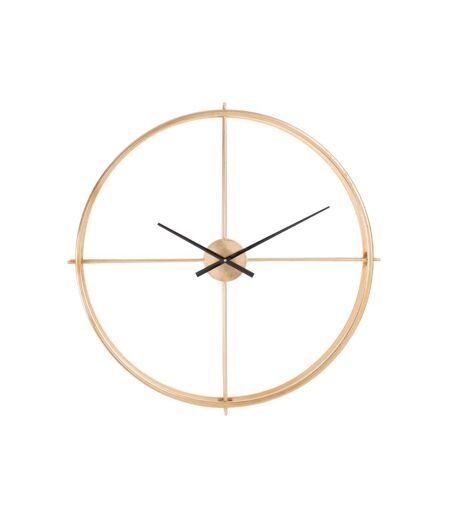 Paris Prix - Horloge Murale Design En Métal small 82cm Or