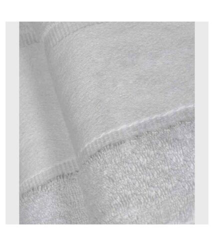 Towel City Printable Border Natural Bath Sheet (White) (One Size)