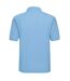 Russell Mens Polycotton Pique Polo Shirt (Sky Blue) - UTPC6401