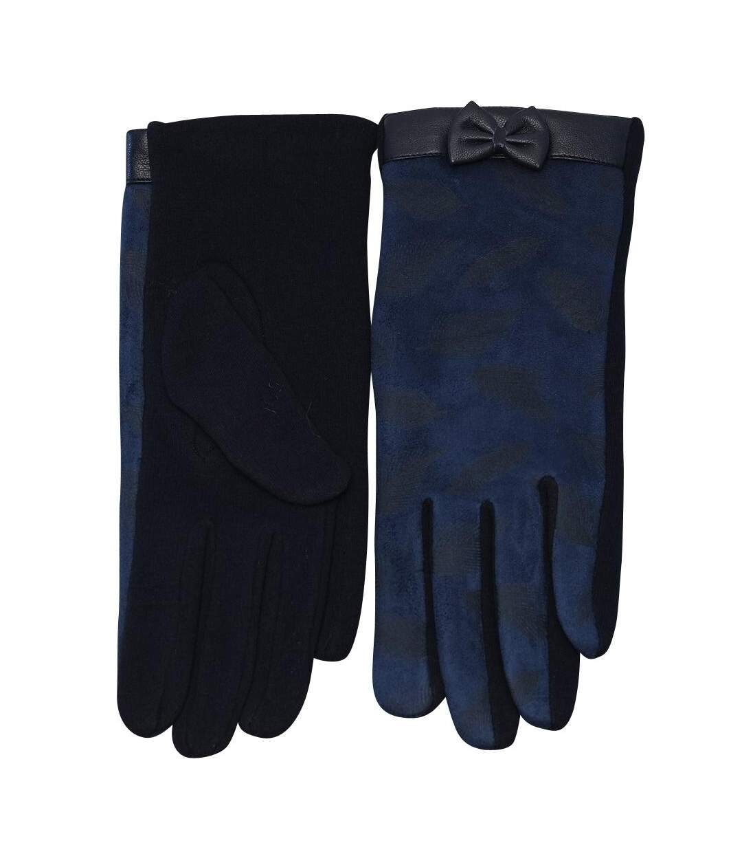 Gants femme motif  PLUMES-1