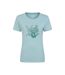 Mountain Warehouse Womens/Ladies Fern Shell Natural T-Shirt (Mint) - UTMW3052