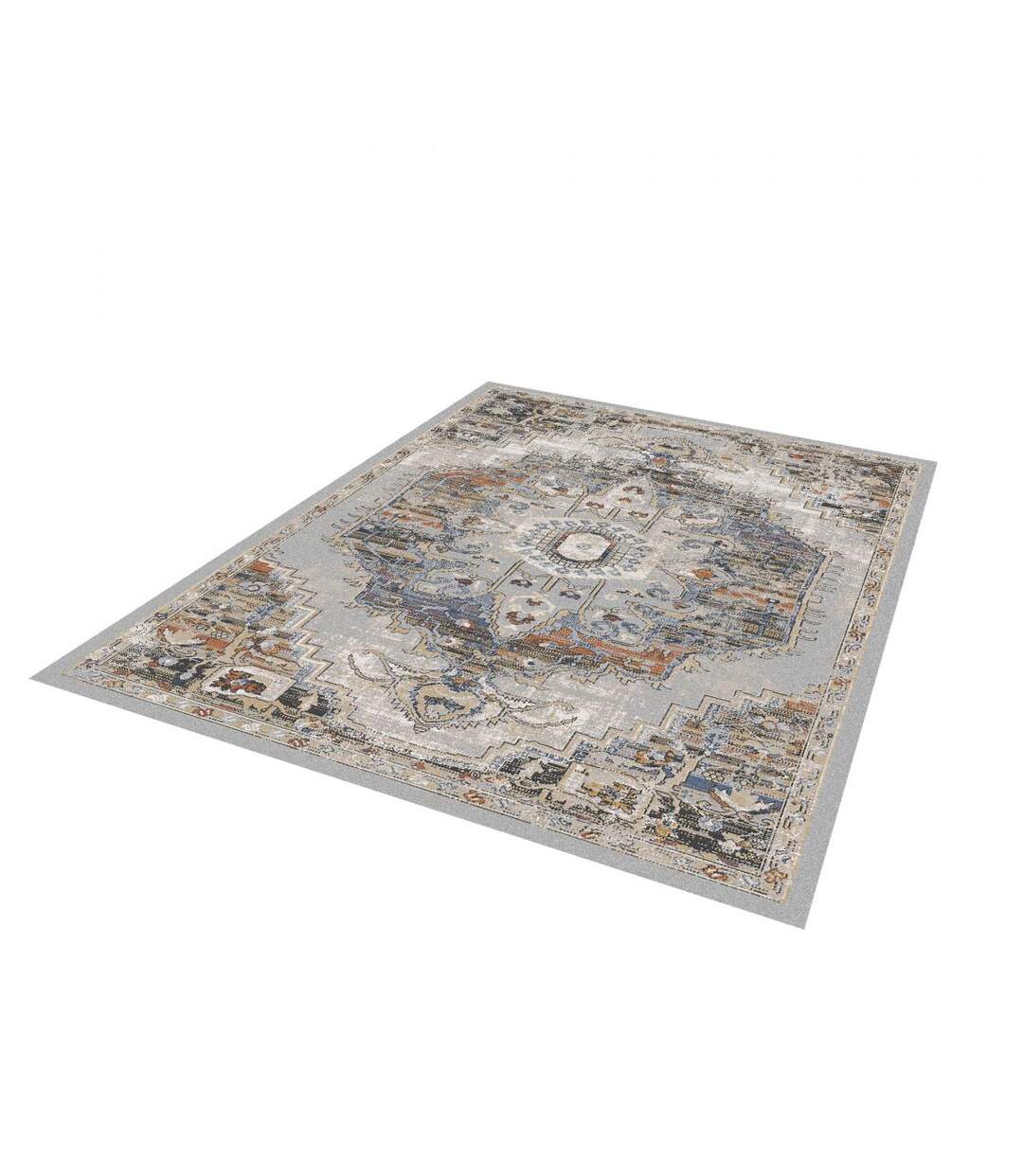 Tapis orient tissé motif classique ELAE-3