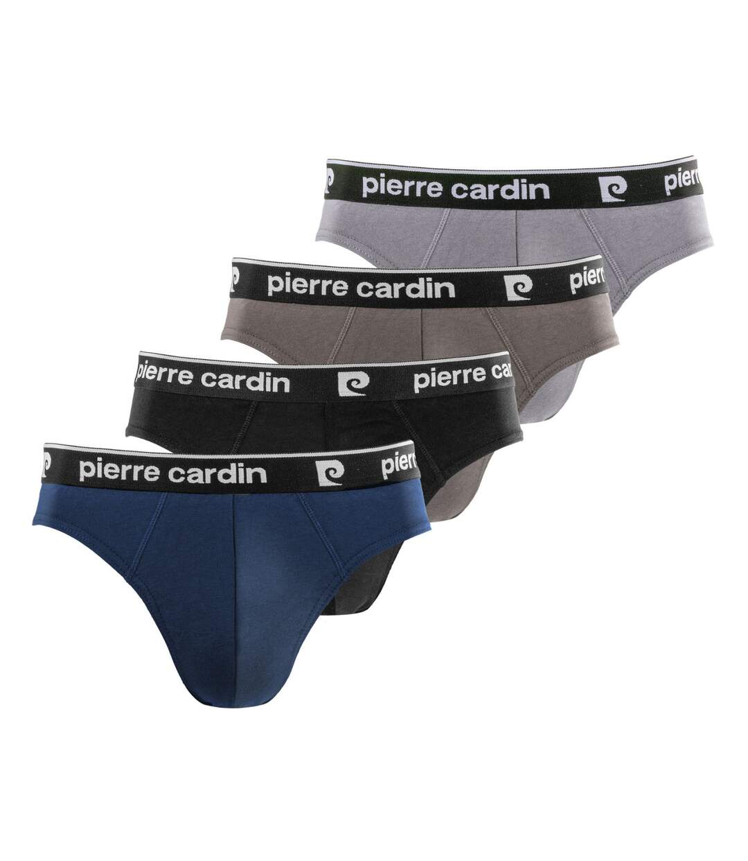 Lot de 4 Slips homme en coton Pierre Cardin-1