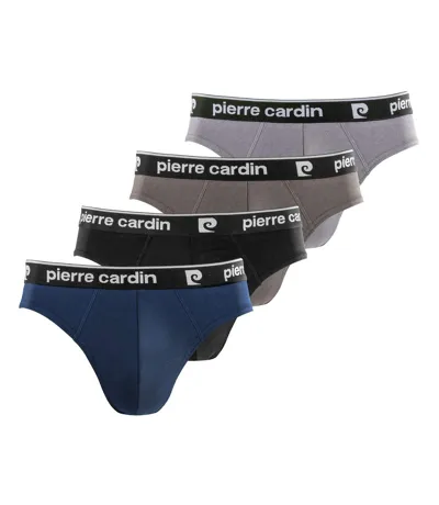Lot de 4 Slips homme en coton Pierre Cardin