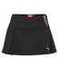Womens/ladies Kilt Mini Skirt Black Puma-2
