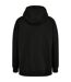 Mens Oversized Cut-on Hoodie Noir Build Your Brand-2
