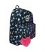 Kids Patterned Hearts Backpack with Adjustable Straps | School Travel Bag-2