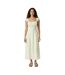 Robe Longue Femme Blanc Jack Wills-4